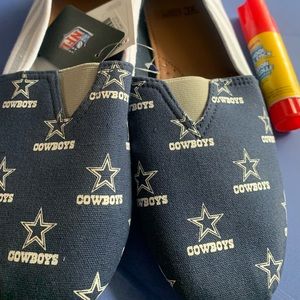 Dallas Cowboys espadrilles shoes for women
